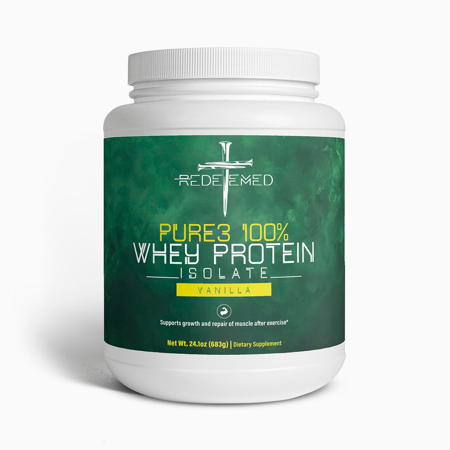 Pure3 100% Whey Protein Isolate (Vanilla)