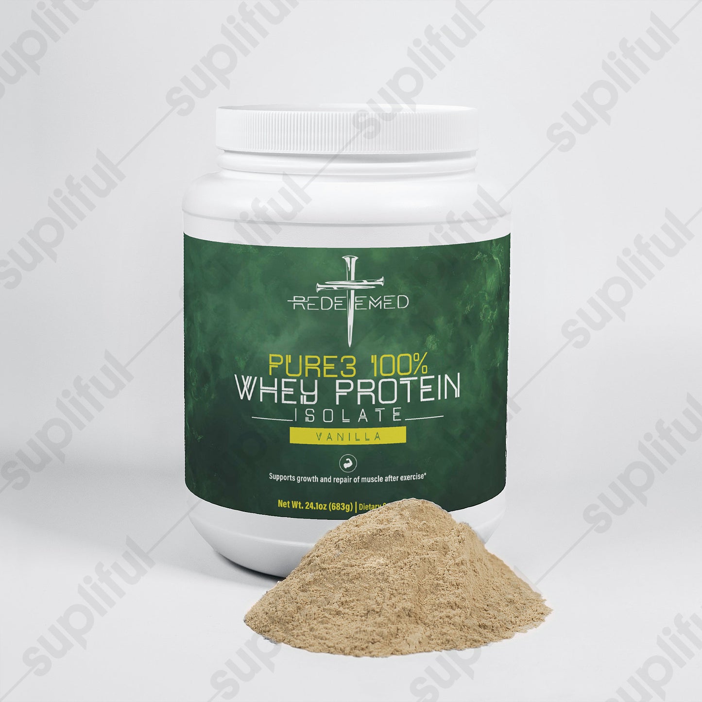 Pure3 100% Whey Protein Isolate (Vanilla)